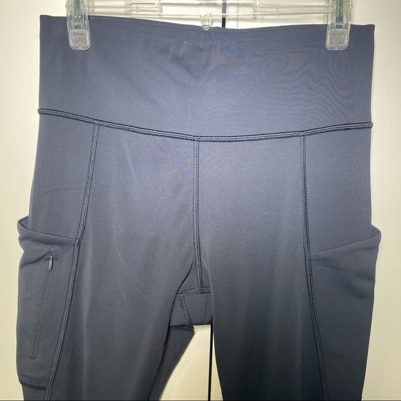 Athleta Navy legging with pockets - Picture 9 of 16
